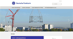 Desktop Screenshot of dfmg.de